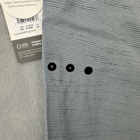 Vuori Shorts Mens M, XL Gray Peak Athletic v390 Activewear - Picture 7 of 14